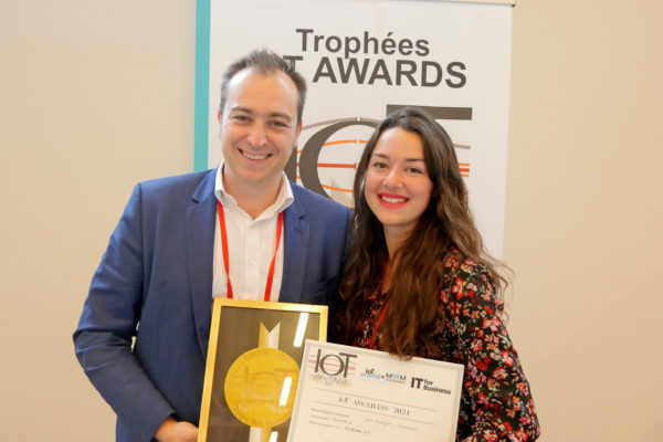 IOT WORLD : Notre partenaire SOUND X remporte l’IOT Award du projet innovant !